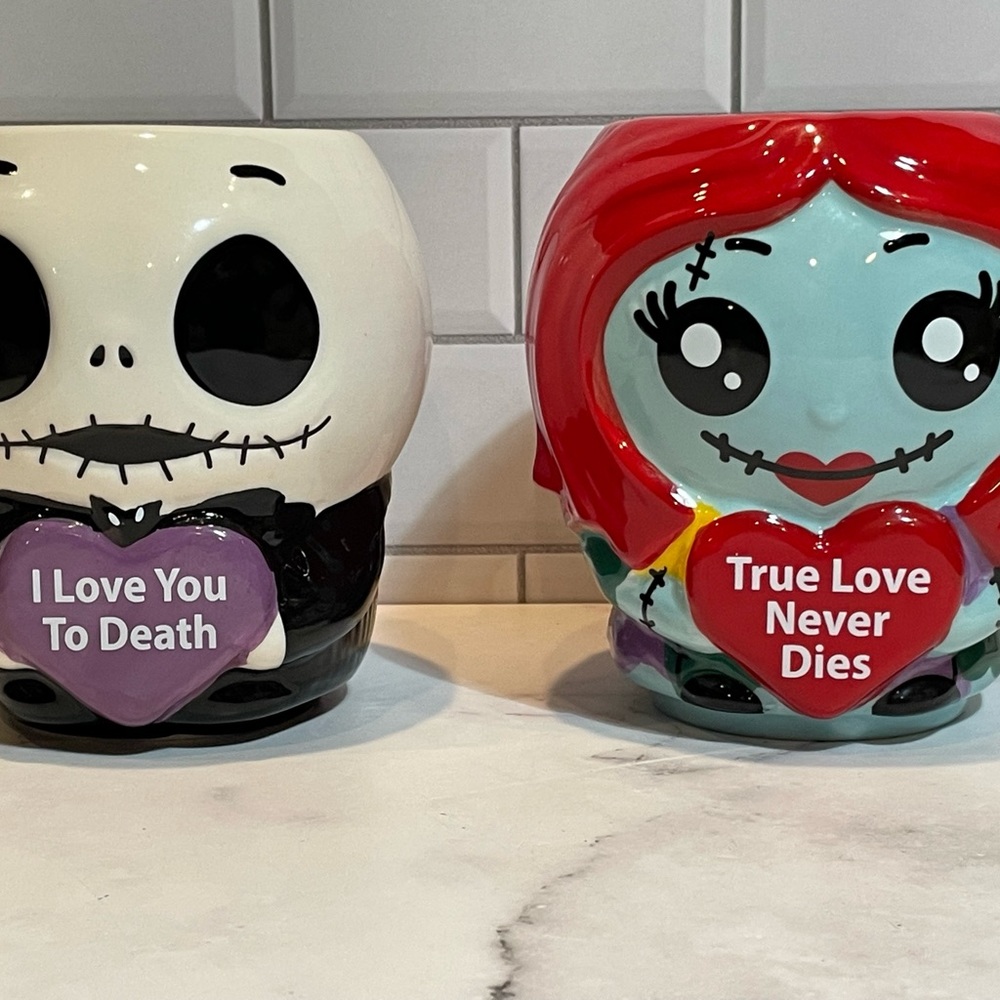 The Nightmare Before Christmas Valentine’s Day Mug Set